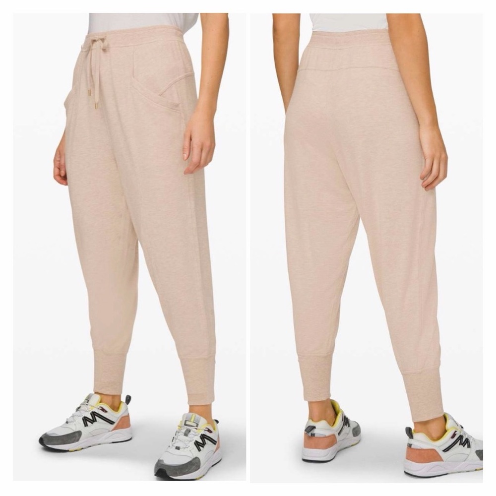Lululemon Still Chill Jogger Heathered Cashew